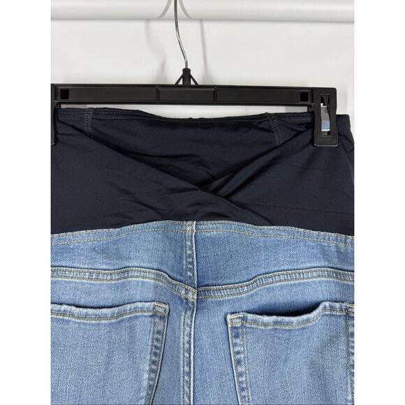 Isabel Maternity straight crop distressed jean size 8 - Picture 5 of 9